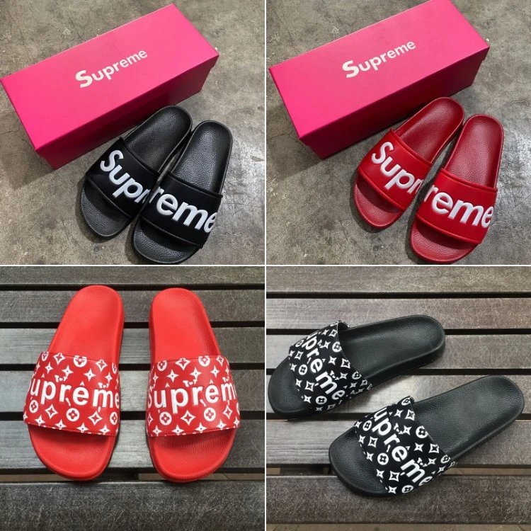 Supreme x Louis Vuitton Monogram Slide Sandals | 7753509915